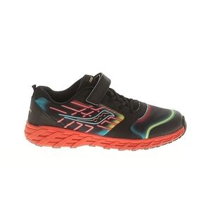Black and Orange Athletic Shoes